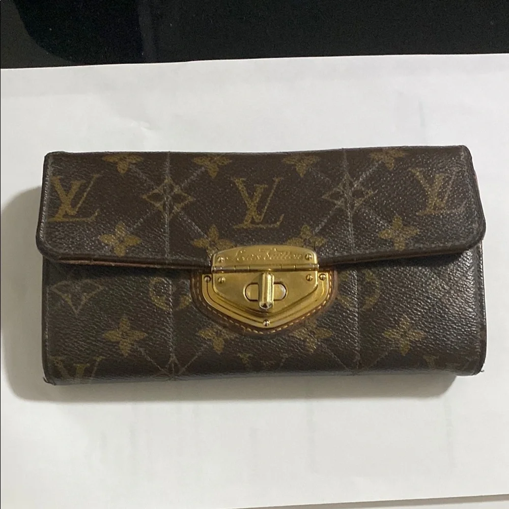 LOUIS VUITTON MONOGRAM CANVAS ETOILE SARAH WALLET - Picture 4 of 12